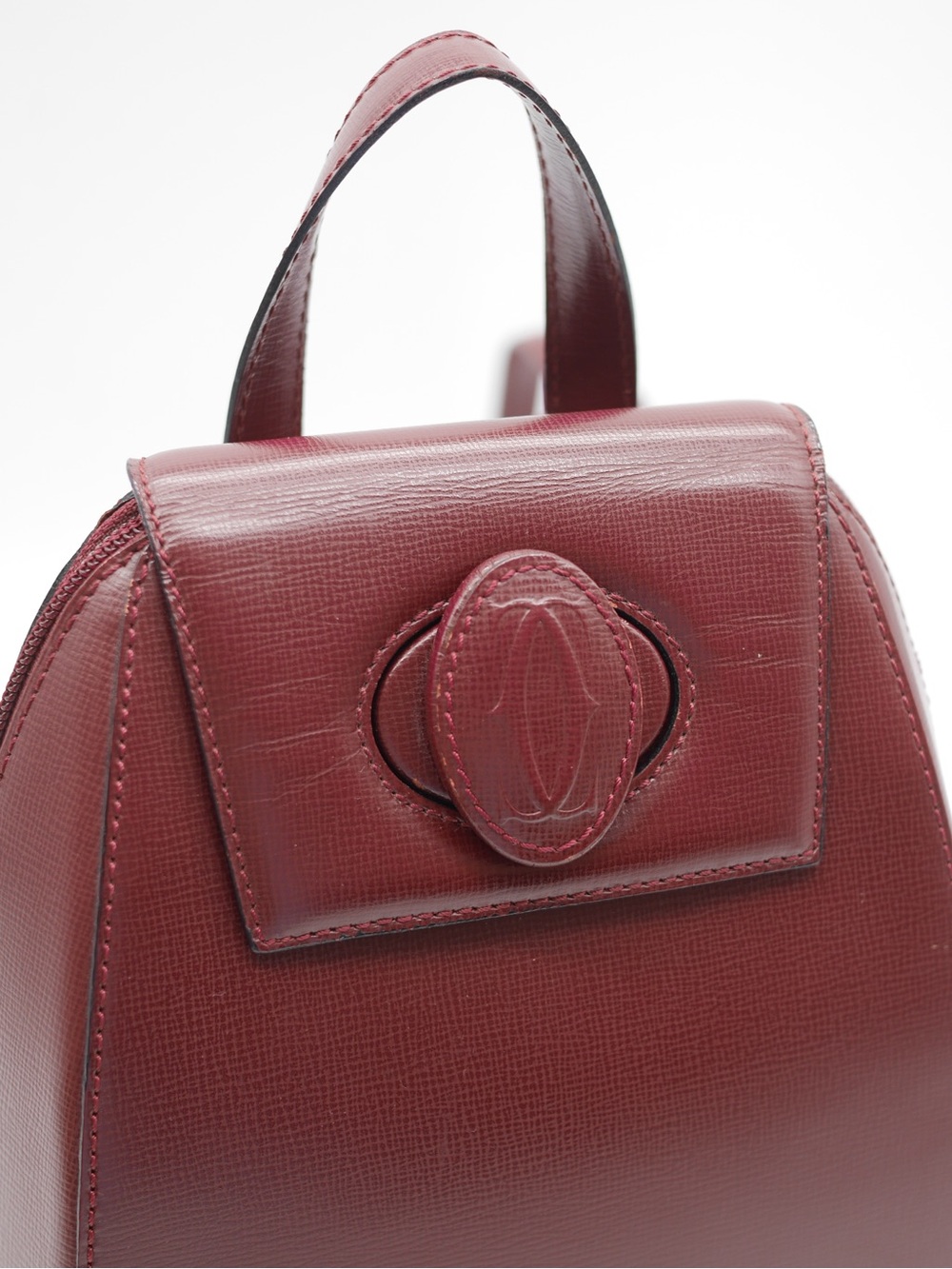 🍓Cartier Bordeaux Must de Line Backpack - Picture 14 of 15